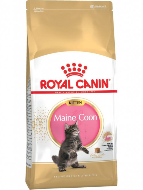 Royal Canin Maine Coon Kitten сухой корм для котят породы Мейн Кун до 15 месяцев - 14 кг