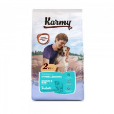 Karmy Hypoallergenic Medium&Maxi Adult Lamb (Сухой корм для взрослых собак средних и крупных пород, склонных к пищевой аллергии с ягненком), 2 кг