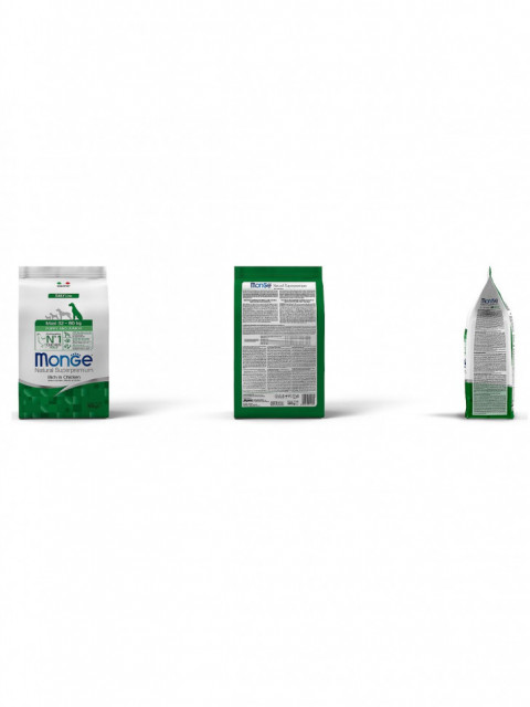 Monge Dog Maxi Puppy & Junior сухой корм для щенков крупных пород с курицей и рисом 800 г
