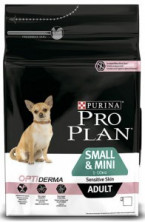 Pro Plan Adult Small&Mini Sensitive Skin сухой корм для собак мелких пород с чувствительной кожей с лососем и рисом - 700 г