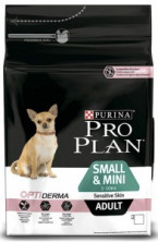 Сухой корм Pro Plan Adult Small&Mini Sensitive Skin для собак мелких пород с чувствительной кожей с лососем и рисом - 7 кг