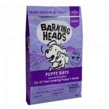 P Barking Heads Puppy Days New Grain Free Recipe (Беззерновой корм для щенков с лососем и курицей.  Щенячьи деньки), 6 кг