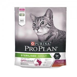 Pro Plan Cat Adult Sterilised сухой корм для стерилизованных кошек с уткой и печенью - 400 г