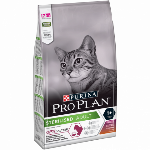 Pro Plan Cat Adult Sterilised сухой корм для стерилизованных кошек с уткой и печенью - 1,5 кг