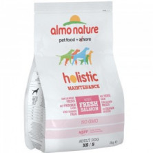 Almo Nature Holistic Adult Dog Small & Salmon сухой корм класса холистик для взрослых собак малых пород с лососем - 2 кг
