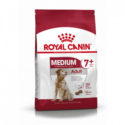 Royal Canin Medium Adult 7+ сухой корм для пожилых собак средних пород - 15 кг