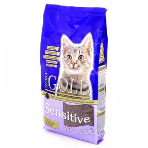 P Nero Gold Cat Adult Sensitive Lamb (Сухой корм для взрослых кошек с чувствительным пищеварением) 2,5кг