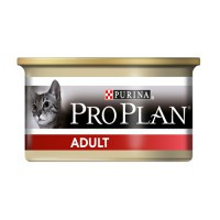 Pro Plan Adult Cat (Консервы для кошек с курицей), 85г х 24шт