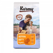 Karmy Active Medium&Maxi Adult Turkey (Сухой корм для взрослых собак средних и крупных пород, c повышенной активностью с индейкой), 2 кг