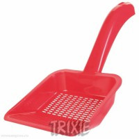 TRIXIE Совок (Совок для кошачьего туалета с сеткой, мелкие ячейки (цвета в ассортименте)