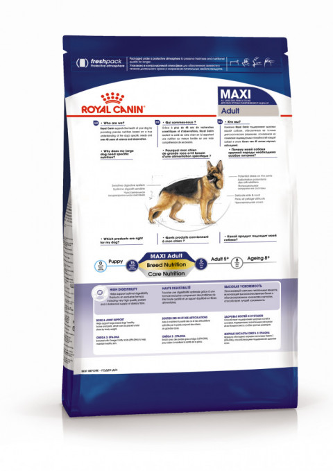 Royal Canin Maxi Adult сухой корм для взрослых собак крупных пород - 3 кг
