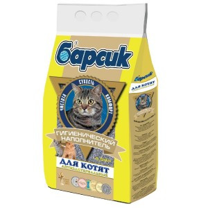 Барсик для Котят (Наполнитель для котят), 4,54л х 3шт