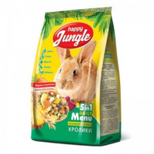 Happy Jungle Кролики (Основной корм для взрослых кроликов) 400г