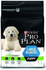 Pro Plan Large Robust Puppy (Корм для щенков крупных пород, курица с рисом), 3 кг