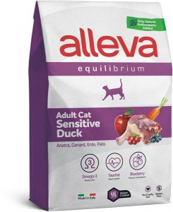 Alleva Equilibrium Sensitive Duck Cat Adult (Корм для взрослых кошек, с уткой), 10кг