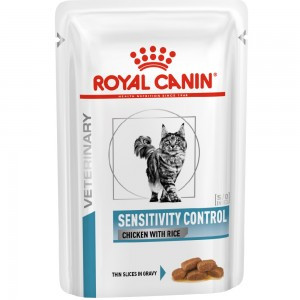 Royal Canin Sensitivity Control Feline Диета для кошек при пищевой аллергии, непереносимости - 85 г*12 шт