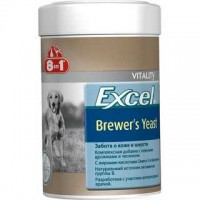 V 8in1 Excel Brewers Yeast (Витамины для взрослых собак всех пород для здоровья кожи и шерсти с пивными дрожжами), 780 таб