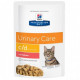 Hill's Prescription Diet c/d Multicare Urinary Care (Пауч для кошек диета для поддержания здоровья мочевыводящих путей с лососем), 85г х 12шт