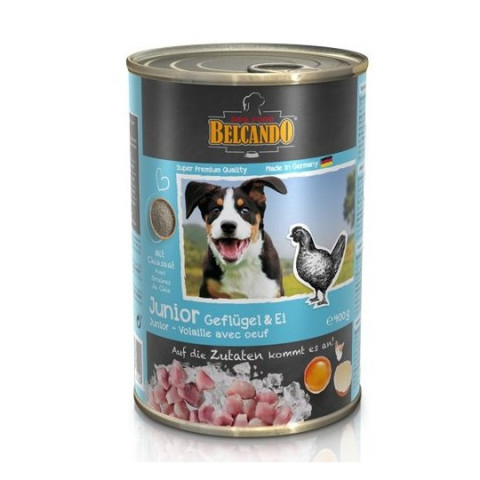 Belcando Junior Poultry With Egg (Консервы для щенков с птицей и яйцом), 800 г