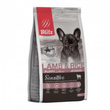 Сухой корм Blitz Puppy Lamb & Rice для щенков с ягненком и рисом - 15 кг