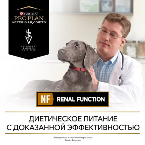 Pro Plan Veterinary NF Renal Function влажный корм для взрослых собак при патологии почек - 400 г х 12 шт