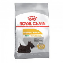 Royal Canin Mini Dermacomfort сухой корм для собак мелких пород, склонных к разражению кожи и зуду - 1 кг
