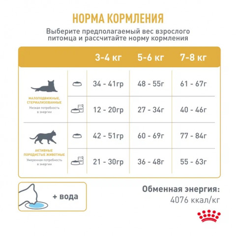 Royal Canin BENGAL ADULT (Корм сухой полнорационный сбалансированный  для взрослых кошек бенгальской породы старше 12 месяцев), 400 г