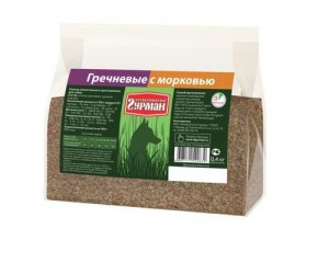 Четвероногий Гурман Каша Гречневая с Овощами (Каша для собак гречневая с овощами), 4 кг