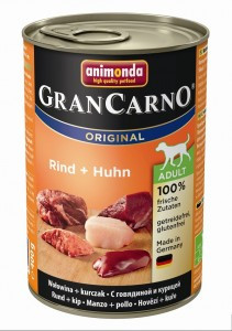 Animonda GRAN CARNO (Консервы для собак с Говядиной и курицей) 400 г