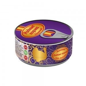 М Родные корма ЗНАТНЫЕ с Индейкой (Консервы для щенков) 100 г
