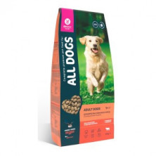 All Dogs с говядиной и овощами (Сухой корм для взрослых собак), 20 кг