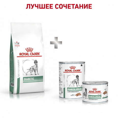 Royal Canin Diabetic DS37 для собак страдающих сахарным диабетом - 1,5 кг
