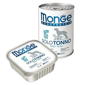V Monge Monoprotein Solo Tuna (Консервы для взрослых собак, с тунцом), 400 г