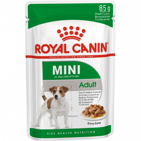 Royal Canin Mini Adult влажный корм для взрослых собак мелких пород - 85 г*12 шт