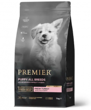 Premier Dog Turkey Puppy сухой корм для щенков, свежее мясо индейки - 1 кг