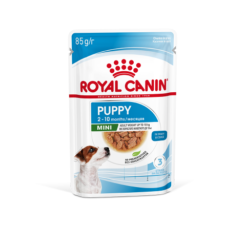 Royal Canin Mini Puppy влажный корм для щенков мелких пород - 85 г*12 шт