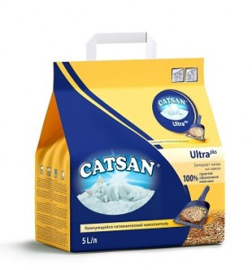 Catsan Ultra (Наполнитель комкующийся), 5 л