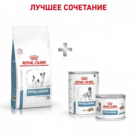 Royal Canin Hypoallergenic HSD 24 Small Dog для взрослых собак при пищевой аллергии - 1 кг