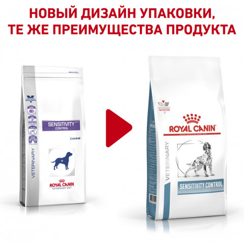 Royal Canin Sensitivity Control SC21 для собак с пищевой аллергией - 1,5 кг