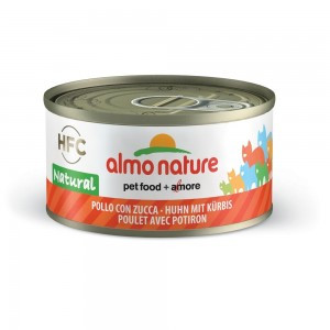 P Almo Nature Legend HFC Adult Cat Chicken&Pumpkin (Консервы для взрослых кошек, с курицей и тыквой, 75% мяса), 70 г
