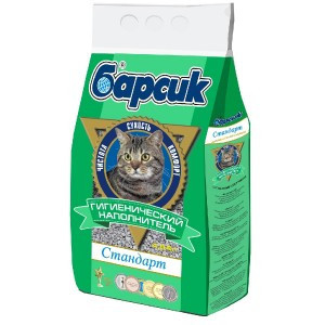 Барсик Стандарт (Наполнитель для кошек), 4,54л х 3шт