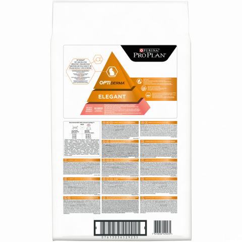 Pro Plan Cat Adult Elegant сухой корм для взрослых кошек для кожи и шерсти с лососем - 10 кг