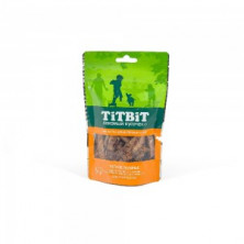 TiTBiT Лакомый кусочек Легкое телячье (Лакомство для собак мелких пород) 50г