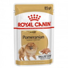 Royal Canin Pomeranian Adult влажный корм для собак породы померанский шпиц в возрасте от 8 месяцев в паучах - 85 г*12 шт