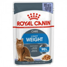 Royal Canin Light Weight Care влажный корм для взрослых кошек со склонностью к избыточному весу в кусочках в желе в паучах - 85 г*12 шт