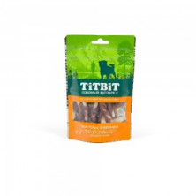 TiTBiT Лакомый кусочек Твистеры с телятиной (Лакомство для собак мелких пород) 50г