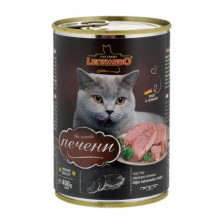 Leonardo Quality Selection консервированный корм для кошек с печенью, 400 г
