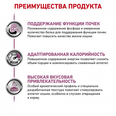 Royal Canin Renal Feline Chicken для кошек с почечной недостаточностью с курицей - 85 г*12 шт