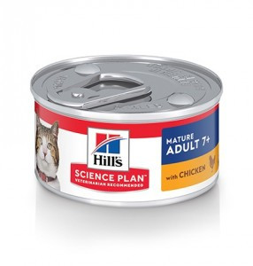Hills Science Plan Mature Adult 7+ Chicken (Консервы для кошек старше 7 лет c курицей) 85 г х 12 шт