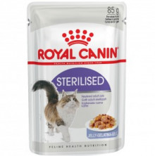 Royal Canin Sterilised паучи для стерилизованных кошек кусочки в желе - 85 г*24 шт